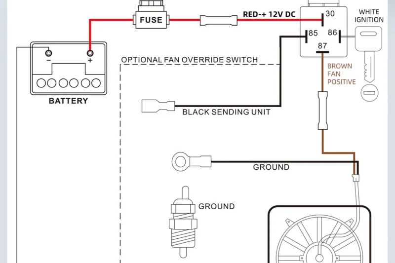 Wiring Diagram For Fan Relay