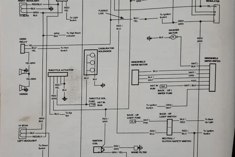 Ford Voltage Regulator Wiring Diagram