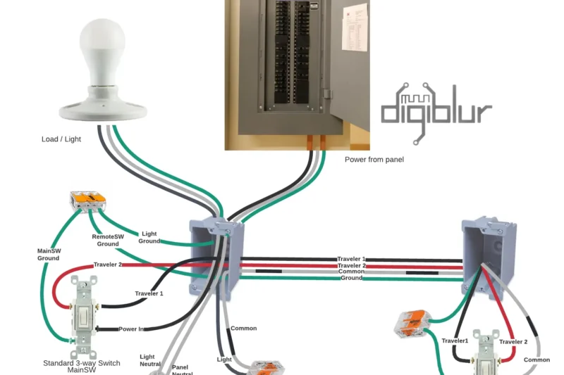 Wiring Diagram 3 Way Switch