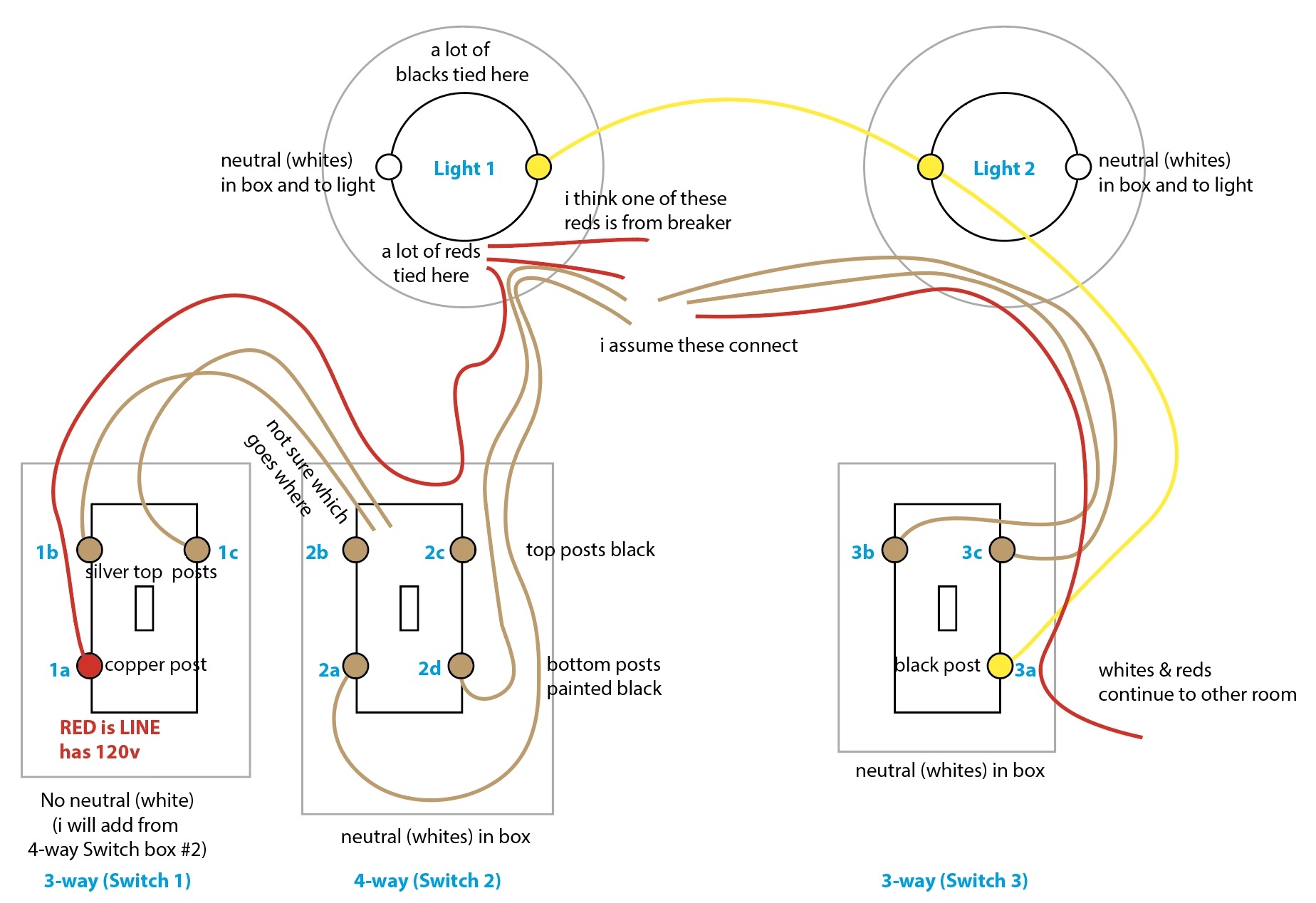 Wiring Diagram For Four Way Switch