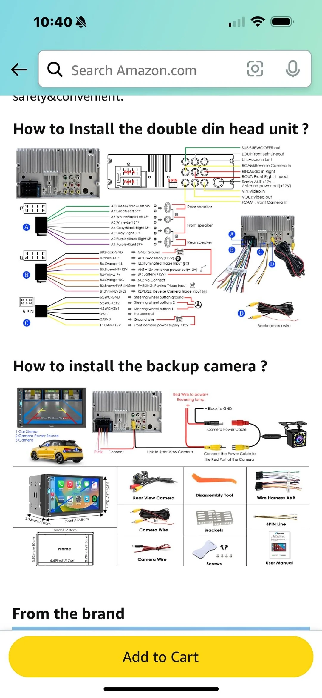 Aftermarket Stereo Wiring Help R CarAV
