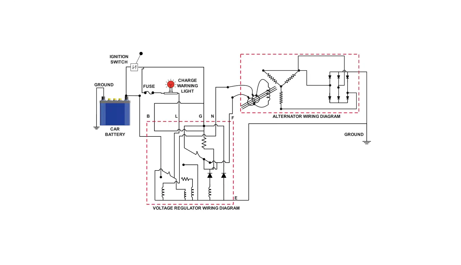 Wiring Diagram Voltage Regulator