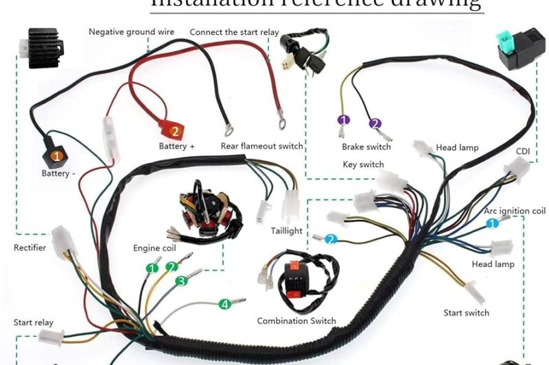 Chinese Quad Wiring Diagram