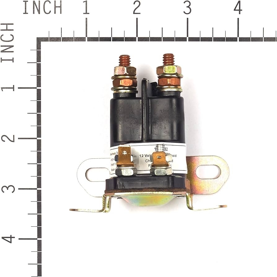 Amazon Briggs Stratton 4 Pole Starter Solenoid 5410K Lawn Mower Solenoids Patio Lawn Garden