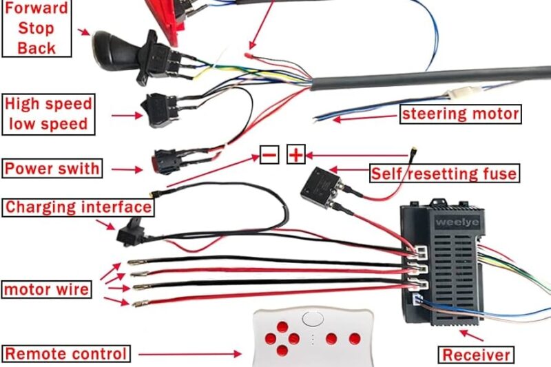 Power Wheels Wiring Diagram