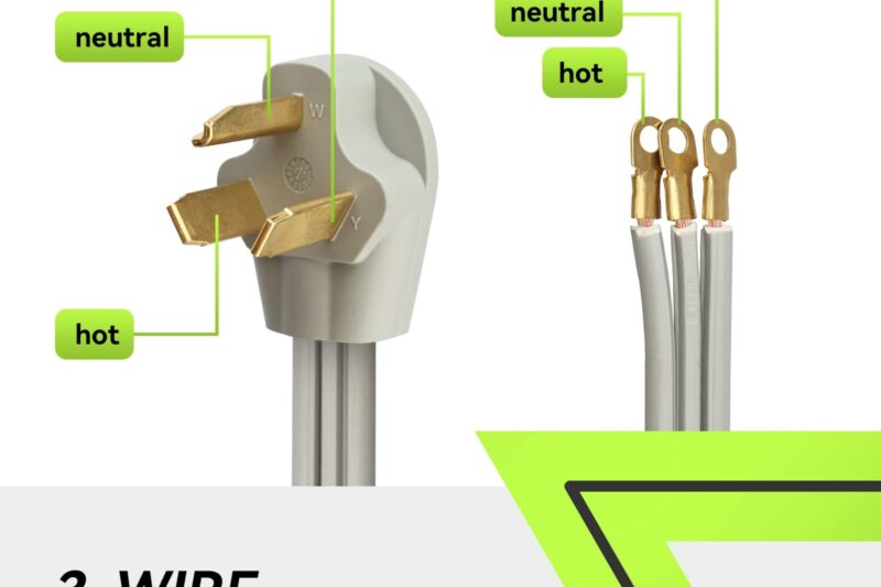 Dryer Outlet Wiring Diagram 3 Prong