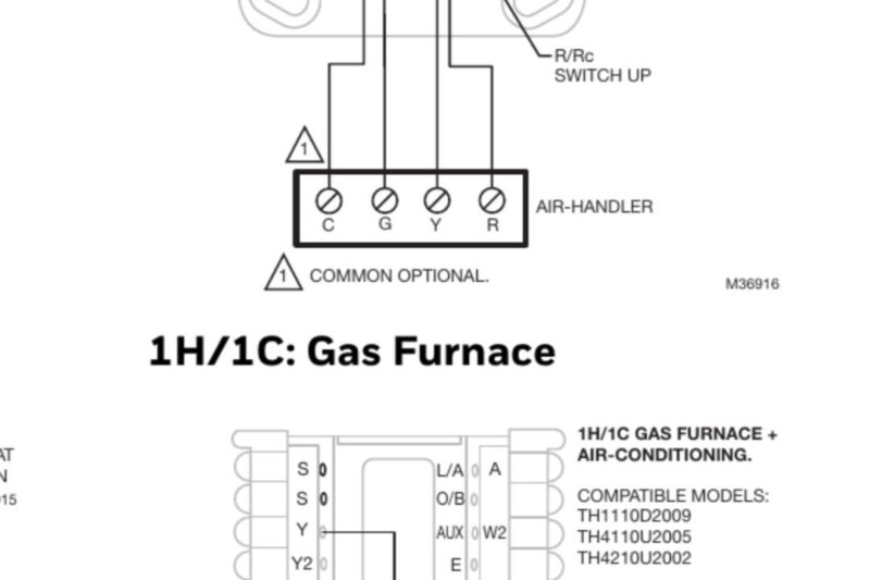 Wiring Diagram Of Honeywell Thermostat
