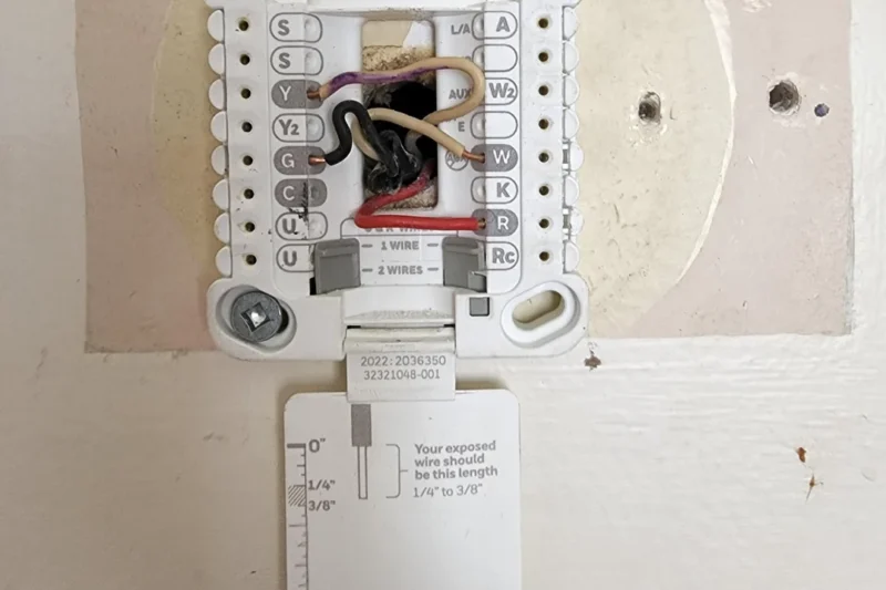 4 Wire Honeywell Thermostat Wiring Diagram