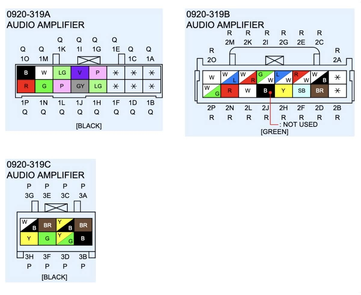 Bose Stereo Wiring In A New Amplifier With Wiring Harness APH GM02 MX 5 Miata Forum
