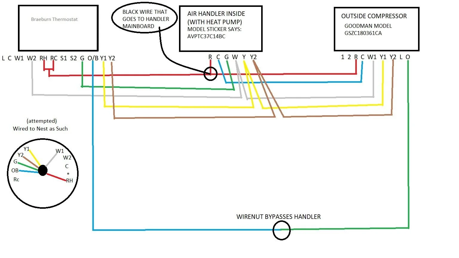Heat Pump Wiring Diagram Goodman