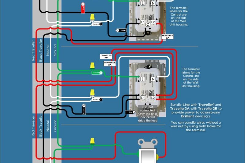 4 Way Wiring Diagrams For Switches