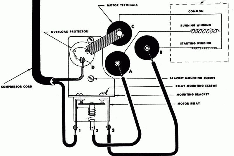 Refrigerator Compressor Wiring Diagram