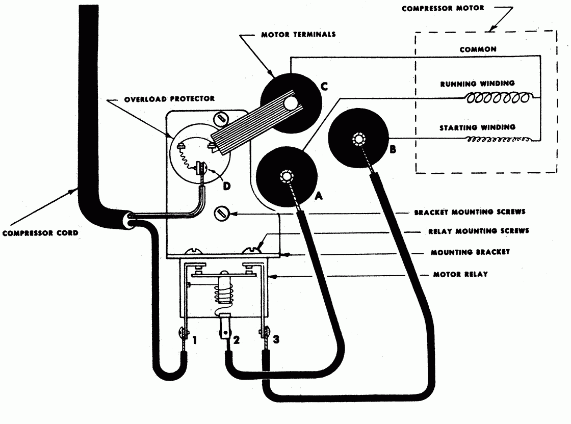 DIAGRAM Frostair Duplex Refrigerator Relay Assembly And Compressor Wiring Diagram