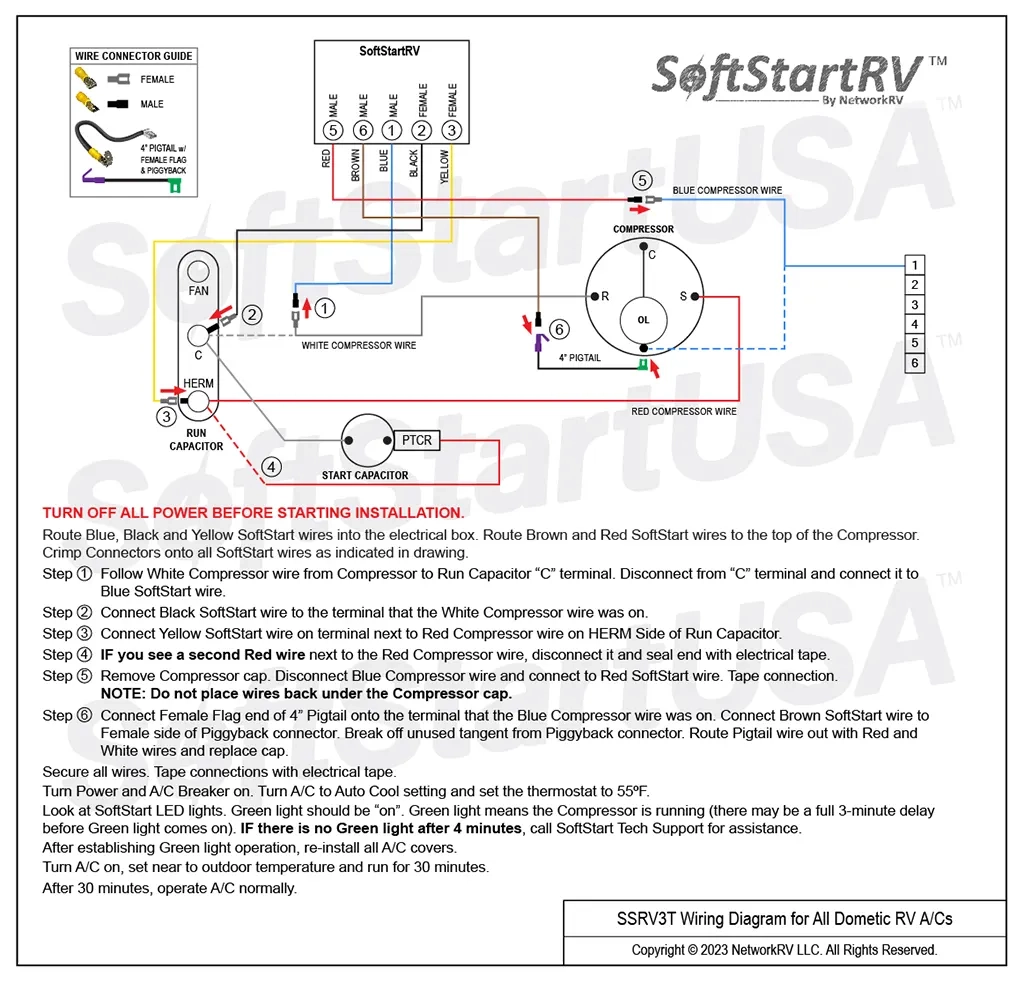 Dometic Wiring Diagrams And Instructions SoftStartRV