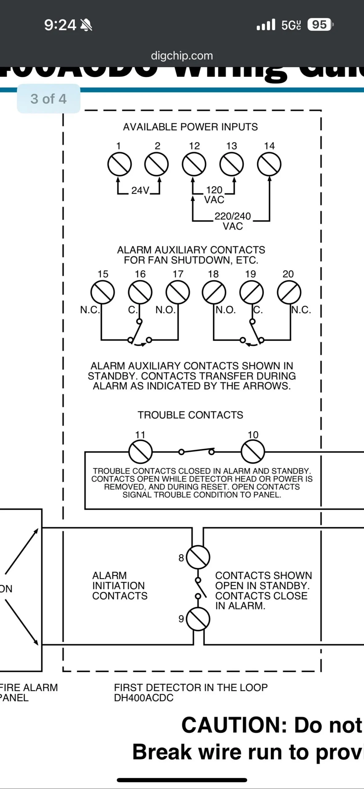 Duct Detector Wiring R firealarms