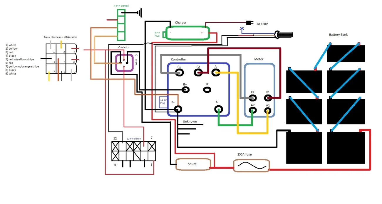 EBike Wiring Diagram don t Judge Me I m New At This R ebikes