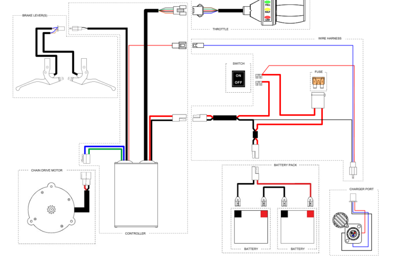 Wiring Diagram For Electric Scooter