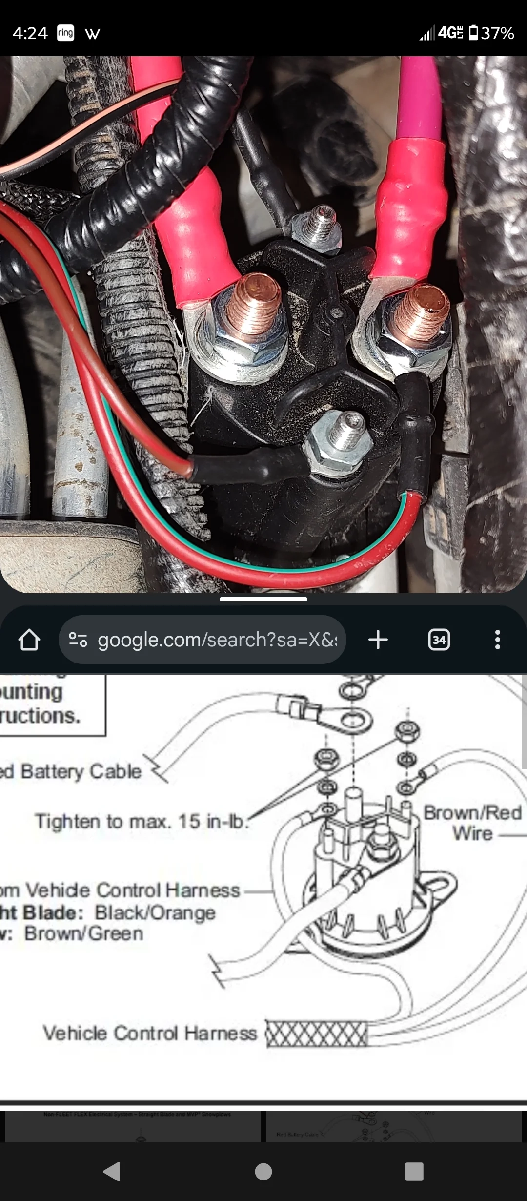 Fisher Plow Solenoid Issue R Snowplow