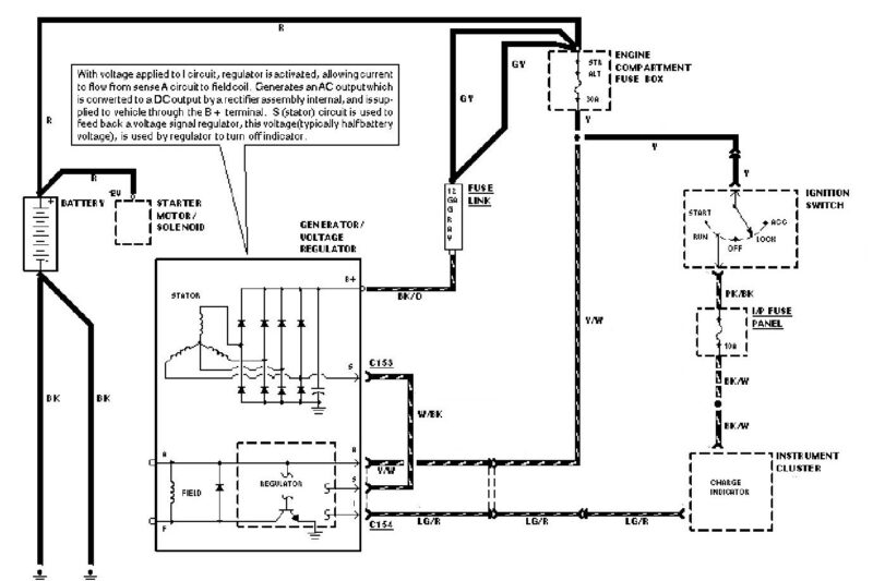 Ford Alternator Wiring Diagram