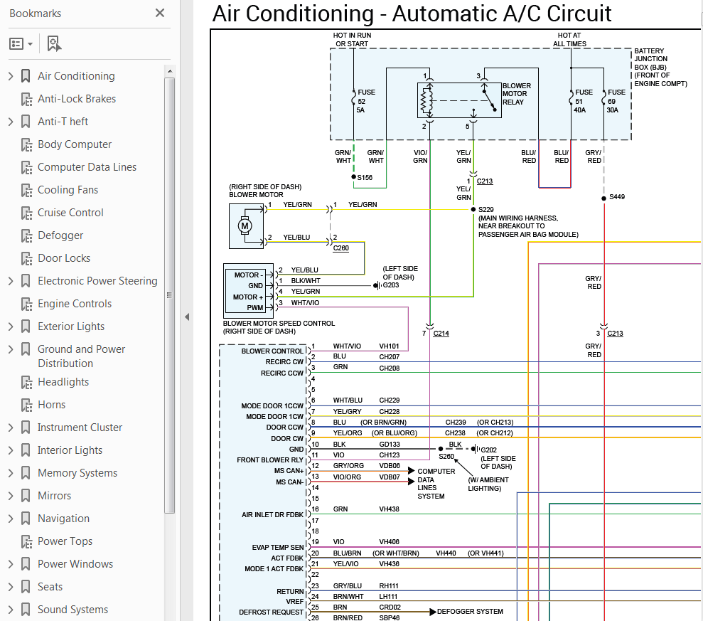 Ford F 150 2013 Color Wiring Diagram Schematic V8 5 0L 4WD Pdf EBay