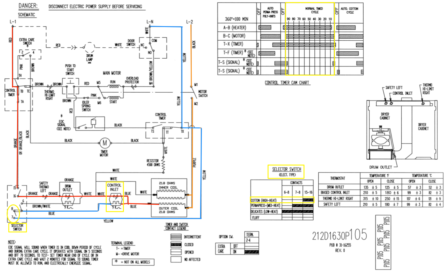 Ge Dryer Wiring Diagram