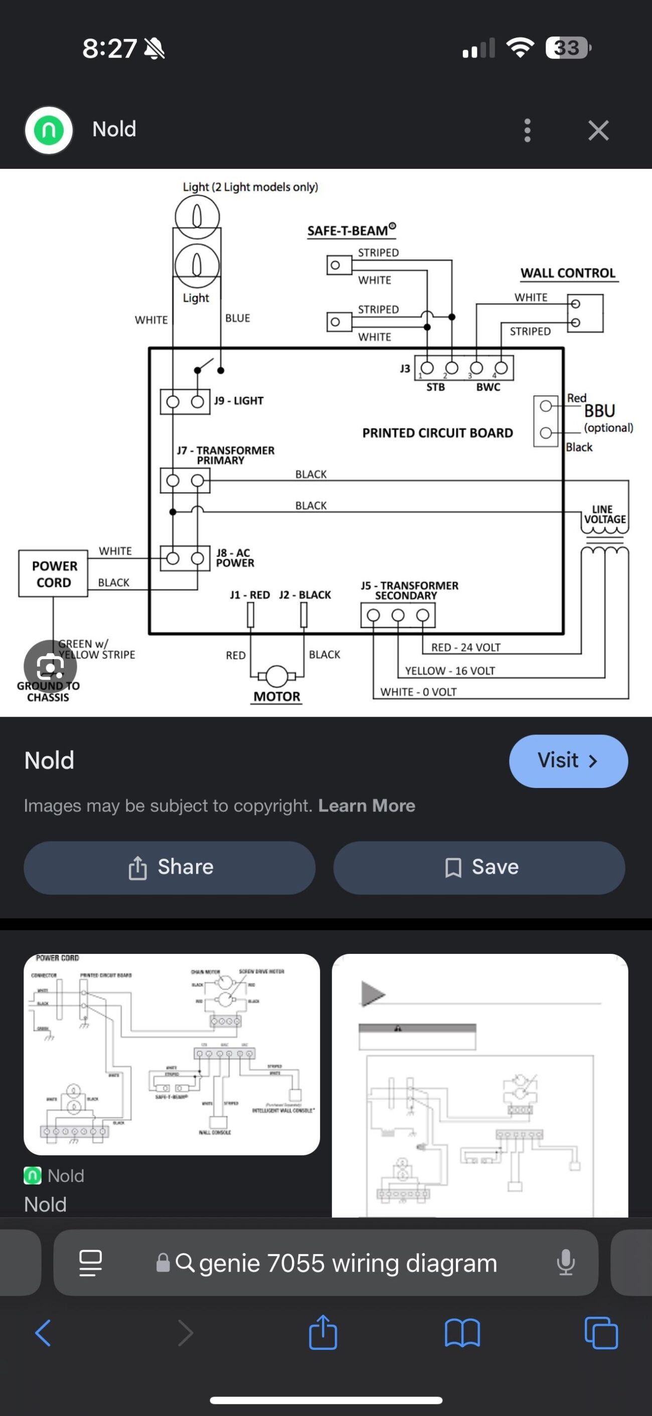 Genie 7055D RATGO Wiring Help R ratgdo