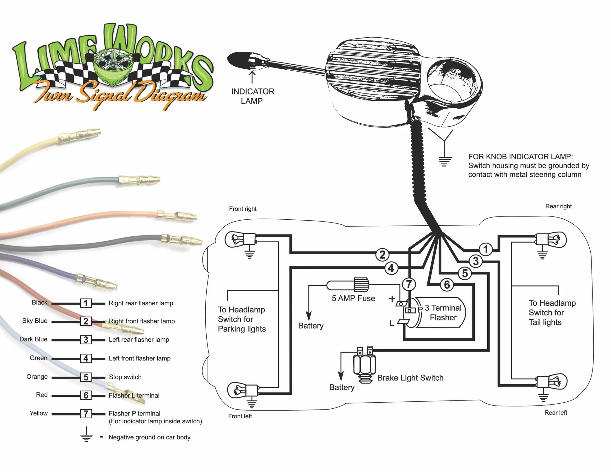 Turn Signal Switch Wiring Diagram Turn Signal Switch Wiring Diagram