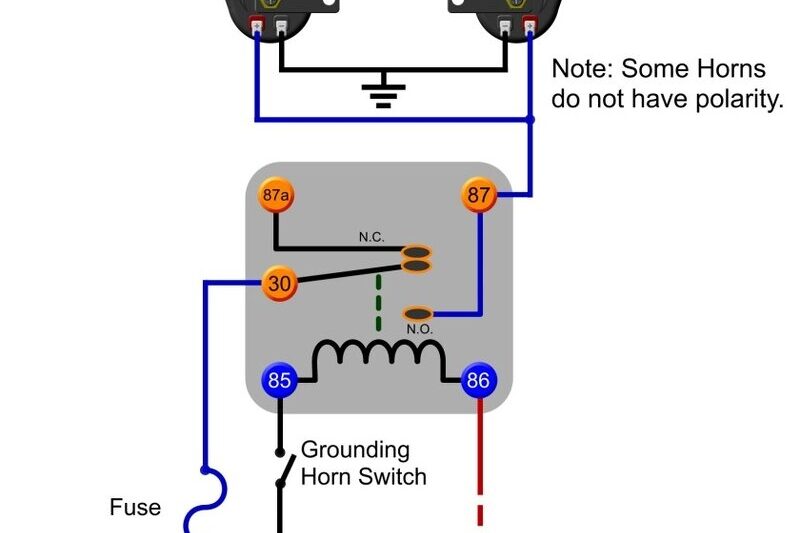 Horn Relay Wiring Diagram