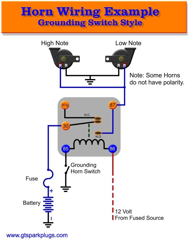 How Connect Air Horn To Existing 12v Wiring Trike Talk