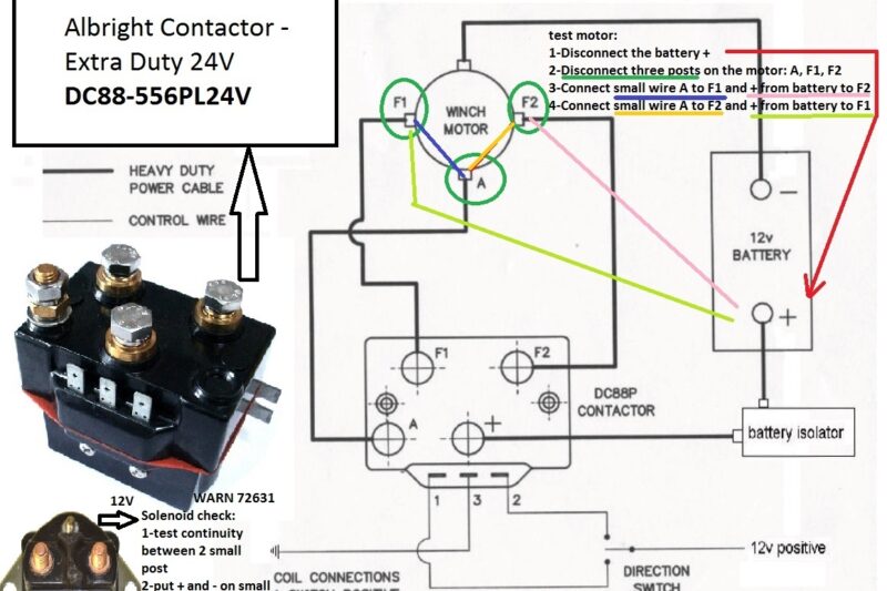 Badland 12000 Winch Solenoid Wiring Diagram