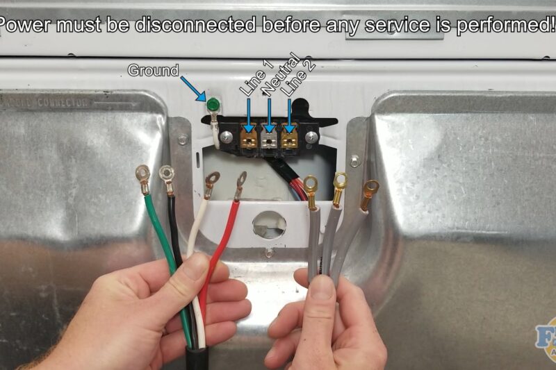 4 Prong Dryer Plug Wiring Diagram