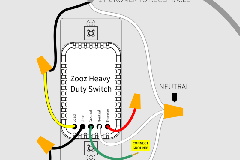 Wiring Diagram For Switch And Outlet