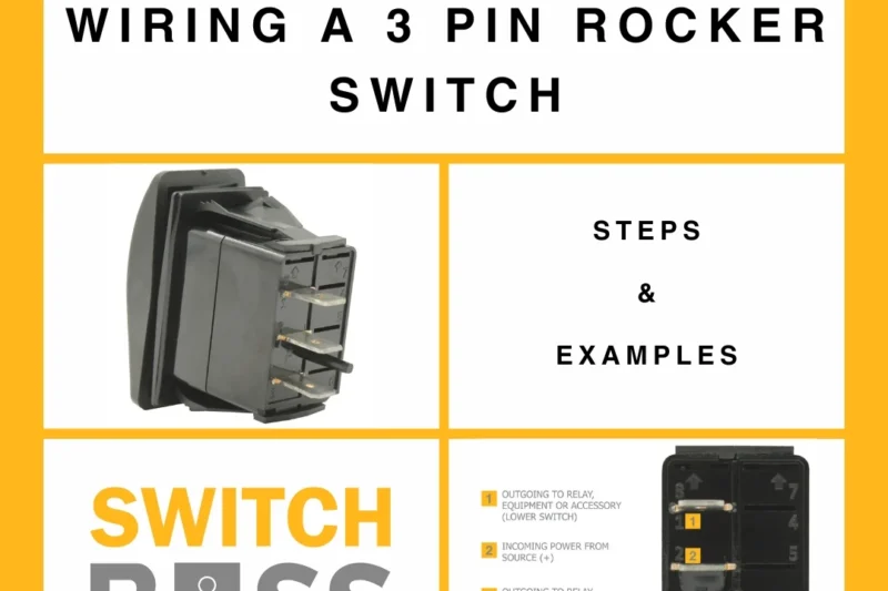 3 Pin Rocker Switch Wiring Diagram