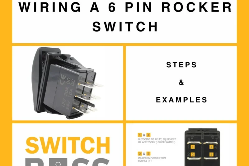 6 Pin Rocker Switch Wiring Diagram