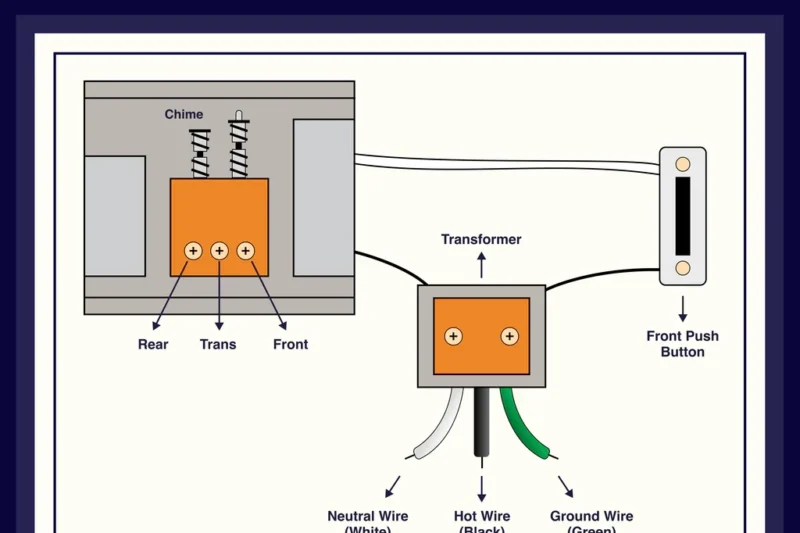 Wiring Doorbell Transformer Diagram