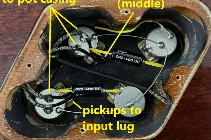 Les Paul 50s Wiring Diagram