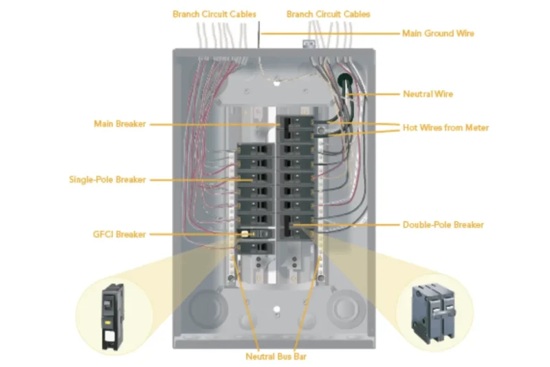 Circuit Breaker Box Wiring Diagram