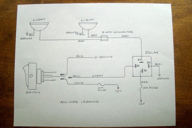 Fog Light Diagram Wiring