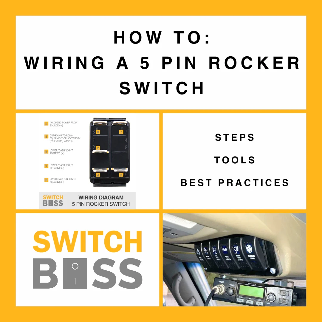 How To Wiring A 5 Pin Rocker Switch Switch Boss