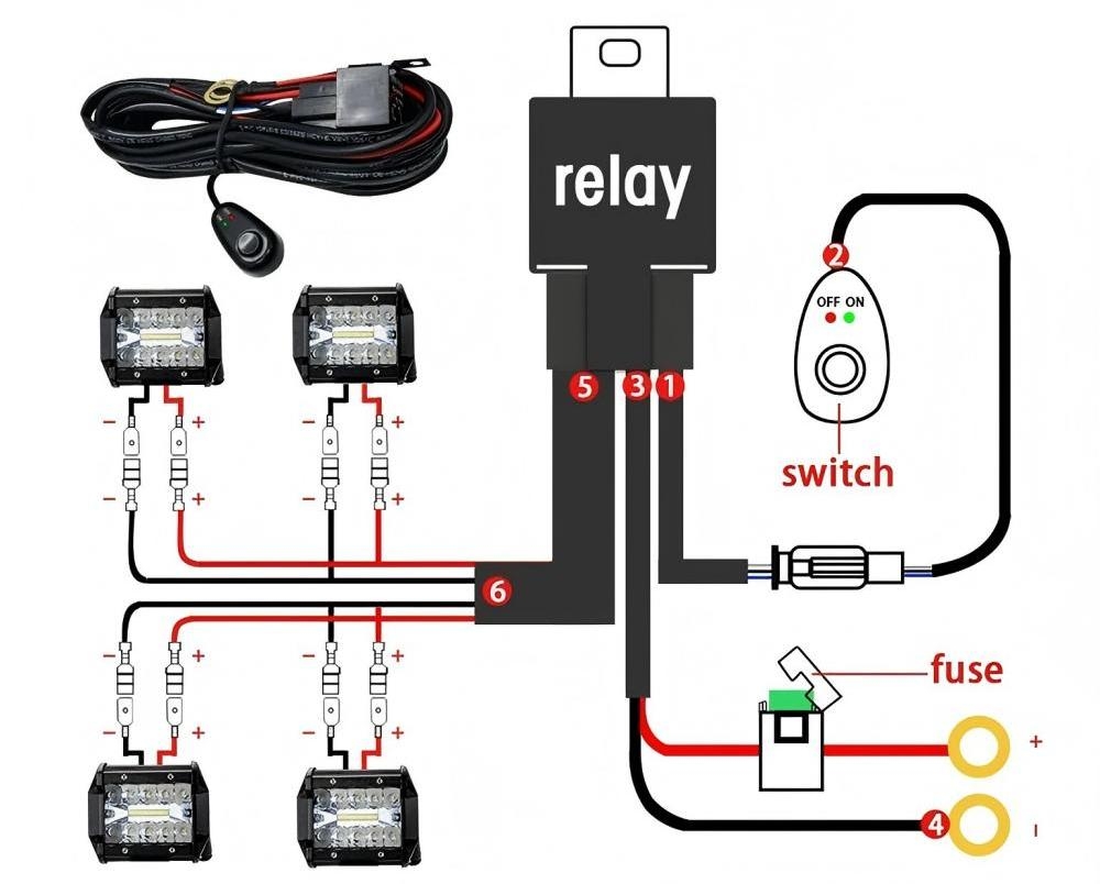 How To Wiring A Light Bar Wiring Harness
