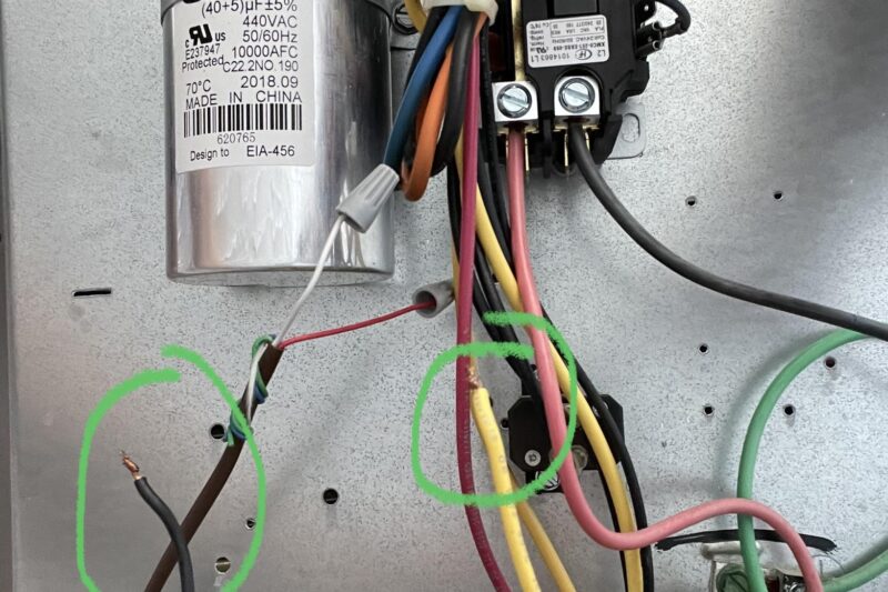 Air Conditioner Contactor Wiring Diagram