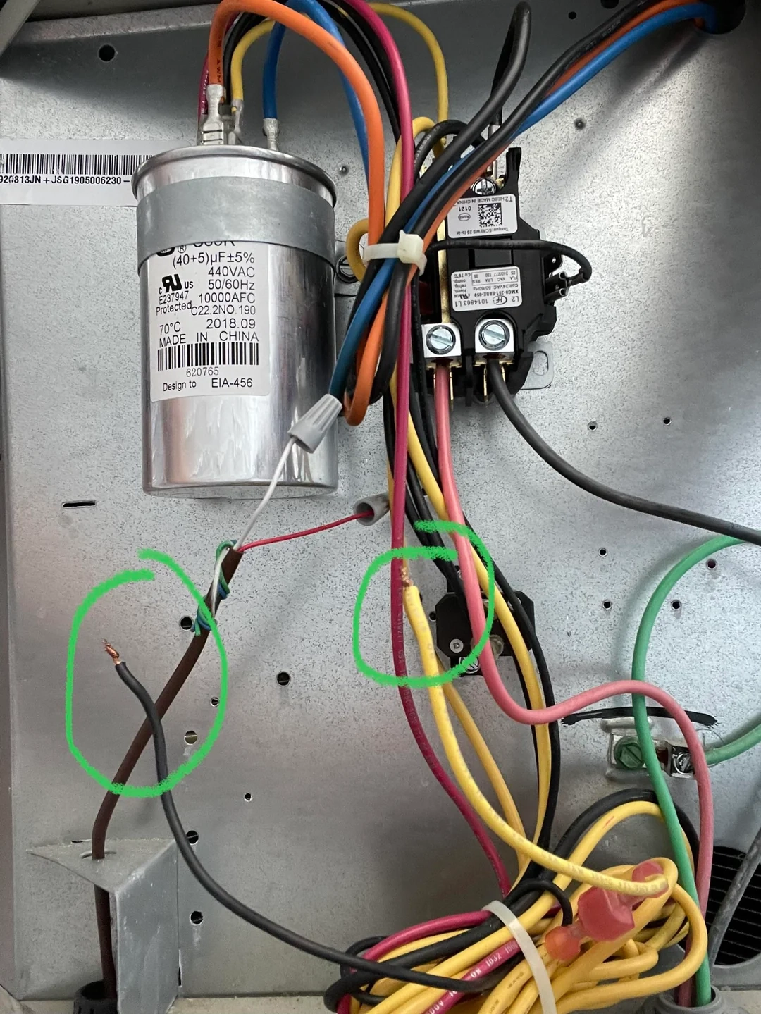 HVAC Contactor Wiring R hvacadvice