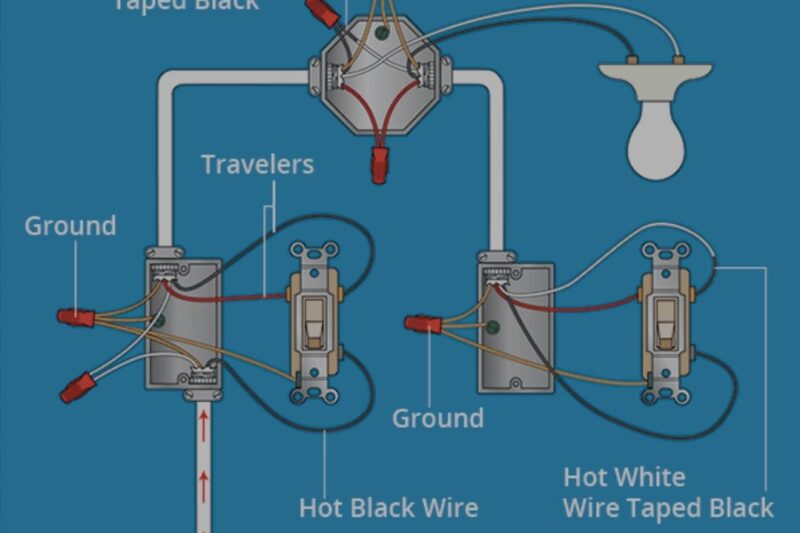 2 Switch 2 Lights Wiring Diagram
