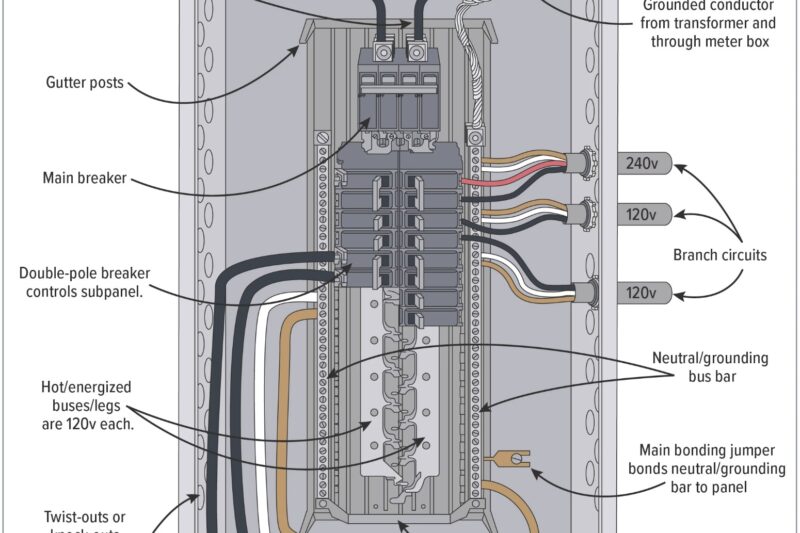200 Amp Breaker Box Wiring Diagram