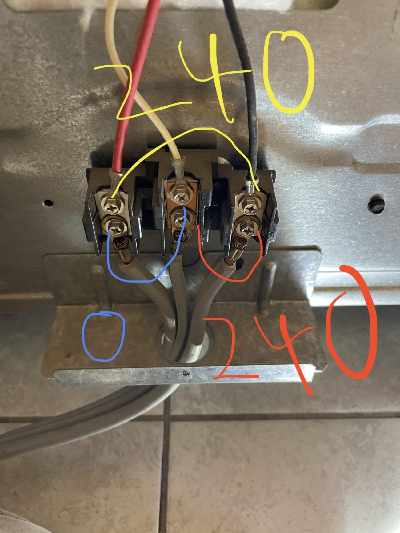 Installed New 3 Prong Cord On Stove And Unsure About Voltage R askanelectrician