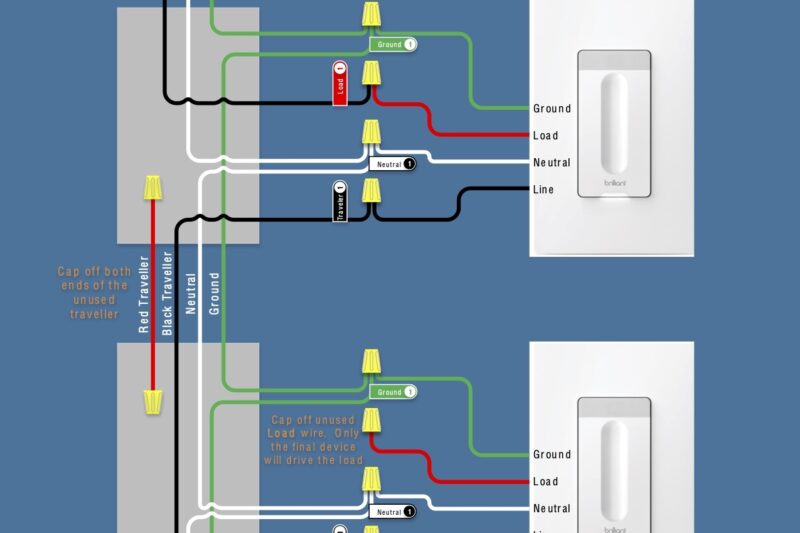 Wiring Dimmer Switch 3 Way Diagram