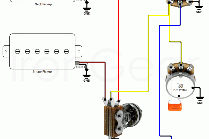 2 Humbucker Wiring Diagram