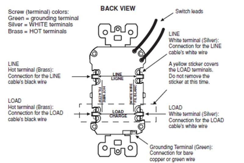 Leviton Outlet Wiring Diagram