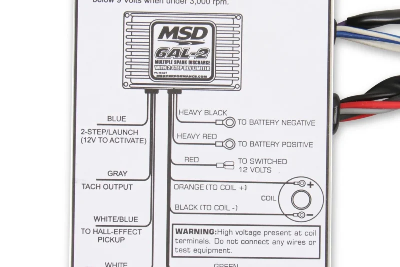Wiring Diagram For Msd 6al