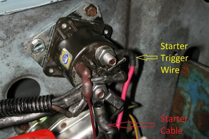 Ford Starter Solenoid Wiring Diagram